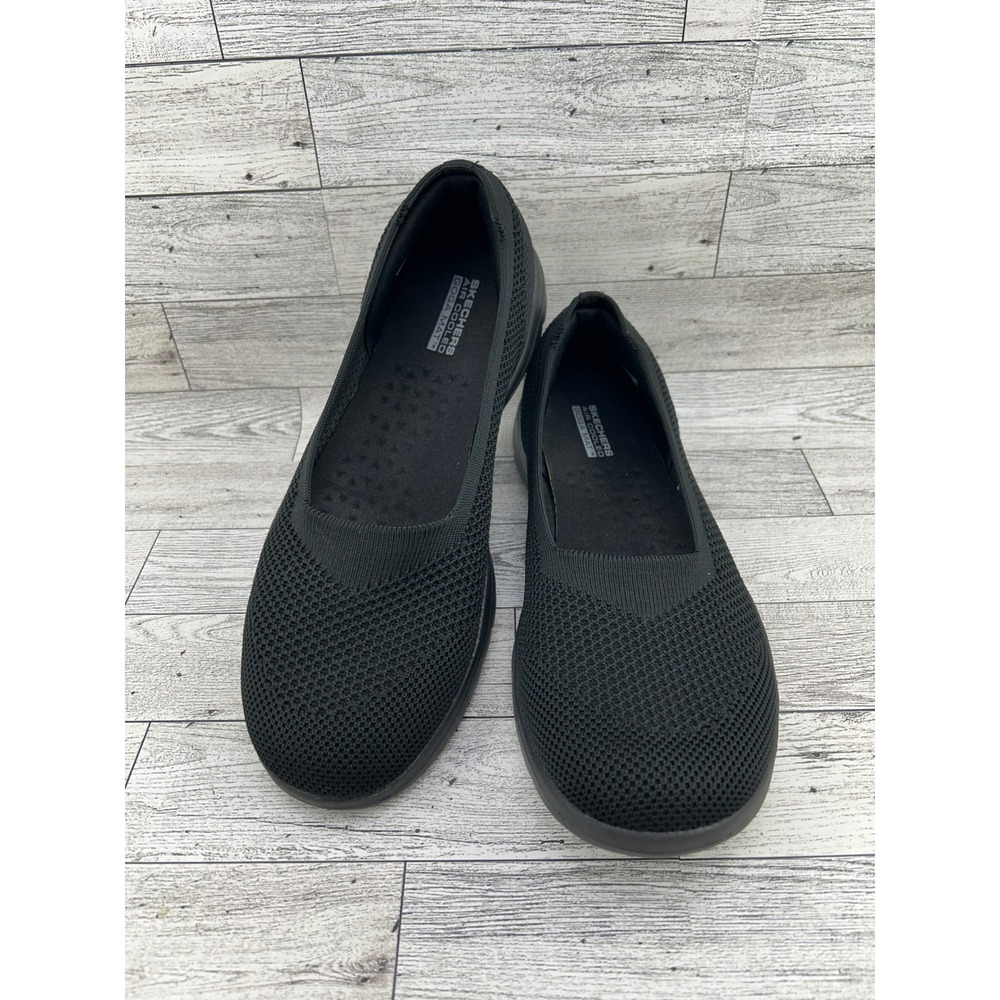Skechers On-the-Go Dreamy Women Black Mesh Slip On Walking Shoes 136390 Size 9